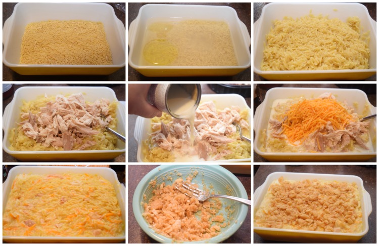 How to make a Microwave Comfort Chicken Casserole
