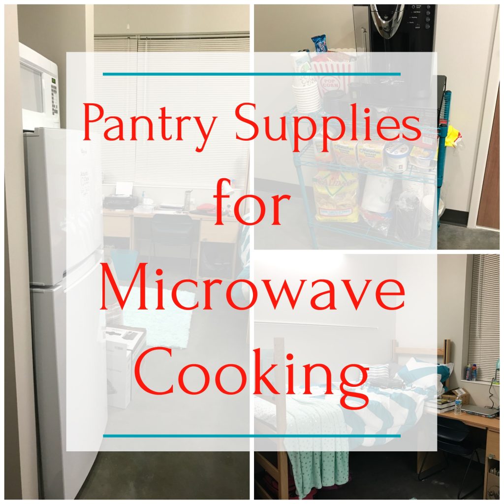 pantry supplies for microwave cooking