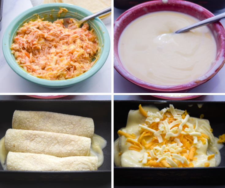 Microwave Chicken Enchiladas Just Microwave It