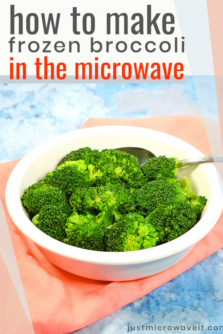 How to Steam Frozen Broccoli in the Microwave Just Microwave It