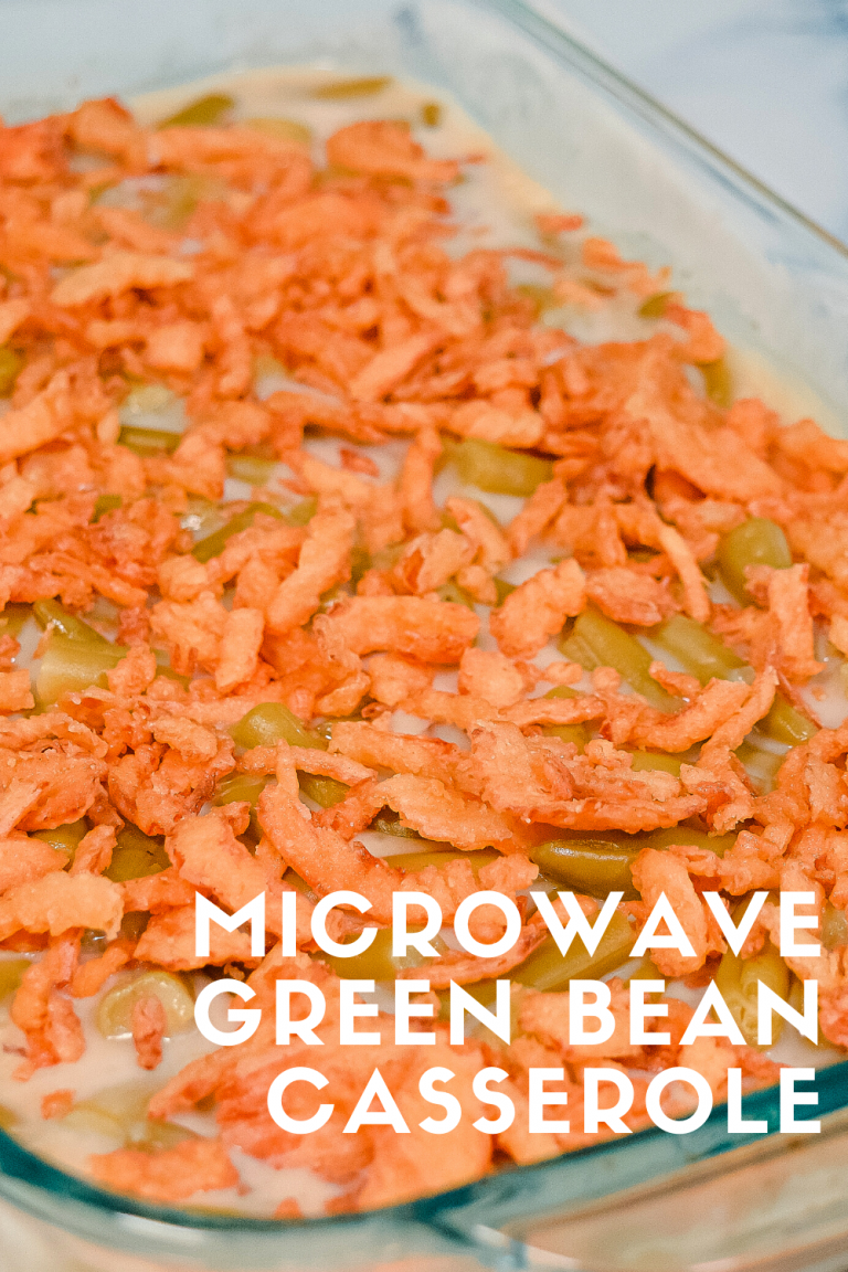 Microwave Green Bean Casserole Just Microwave It