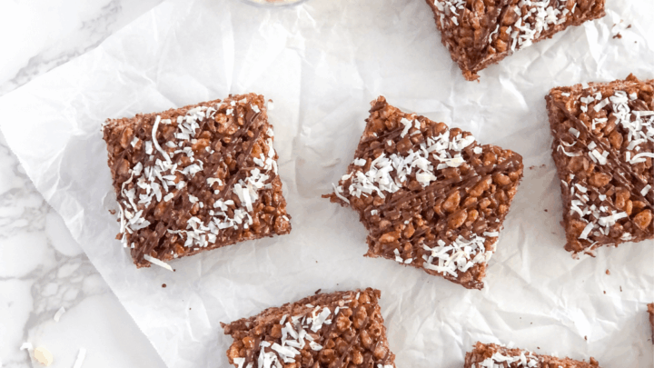 Image for Chocolate Rice Krispie Treats with Coconut