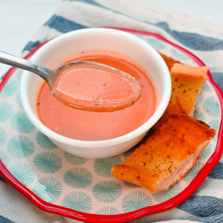 One Bowl Creamy Tomato Soup
