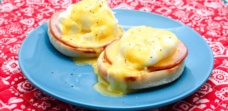 Microwave Eggs Benedict