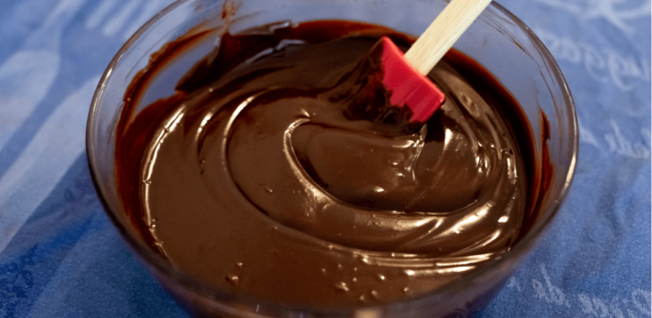 2-ingredient Microwave Chocolate Ganache