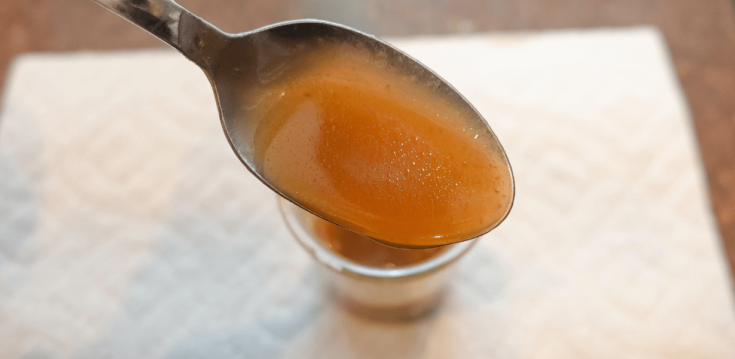 Small Batch Microwave Caramel Sauce