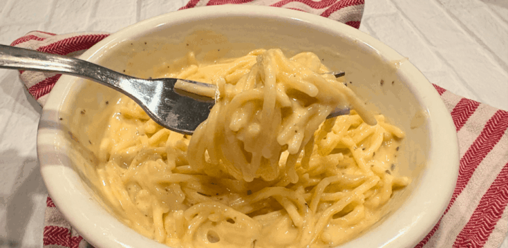 Gluten Free SIngle-Serving Alfredo Sauce