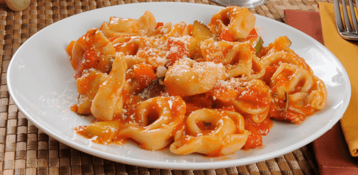 Microwave Cheese Tortellini