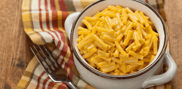 Boxed Macaroni in the Microwave